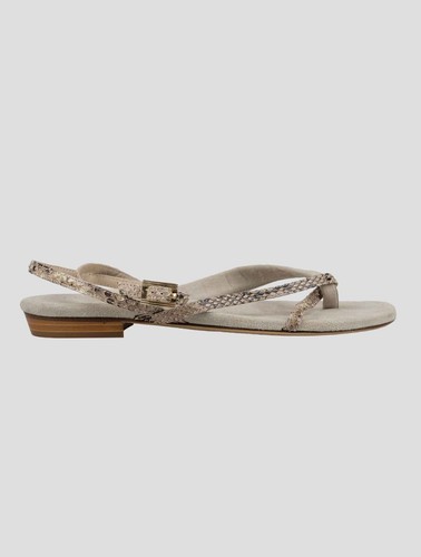 NEW IMPERFECT KITON SANDALS LEATHER SUEDE AND SNAKE SIZE 3 UK 4 US 37 EU H481 - Picture 4 of 6