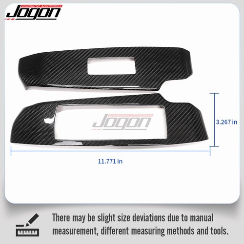 Door Window Switch Button Trim For Lexus IS300 IS350 IS500 IS F Sport 21+ Carbon - Picture 2 of 9