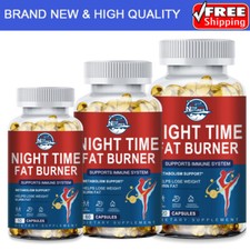 10/60/120PCS Night Time Fat Burner Slimming Weight Loss Appetite Suppressant