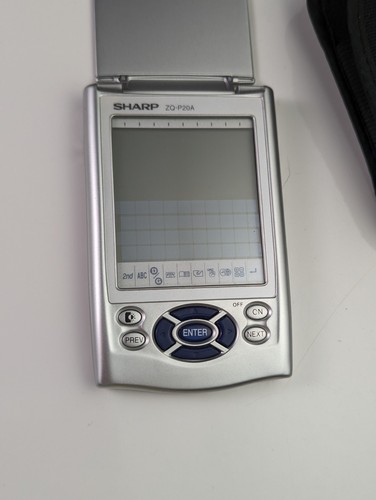Sharp ZQ-P20A PDA Electronic Organizer with Original Stylus & Belt Case - Imagen 2 de 16