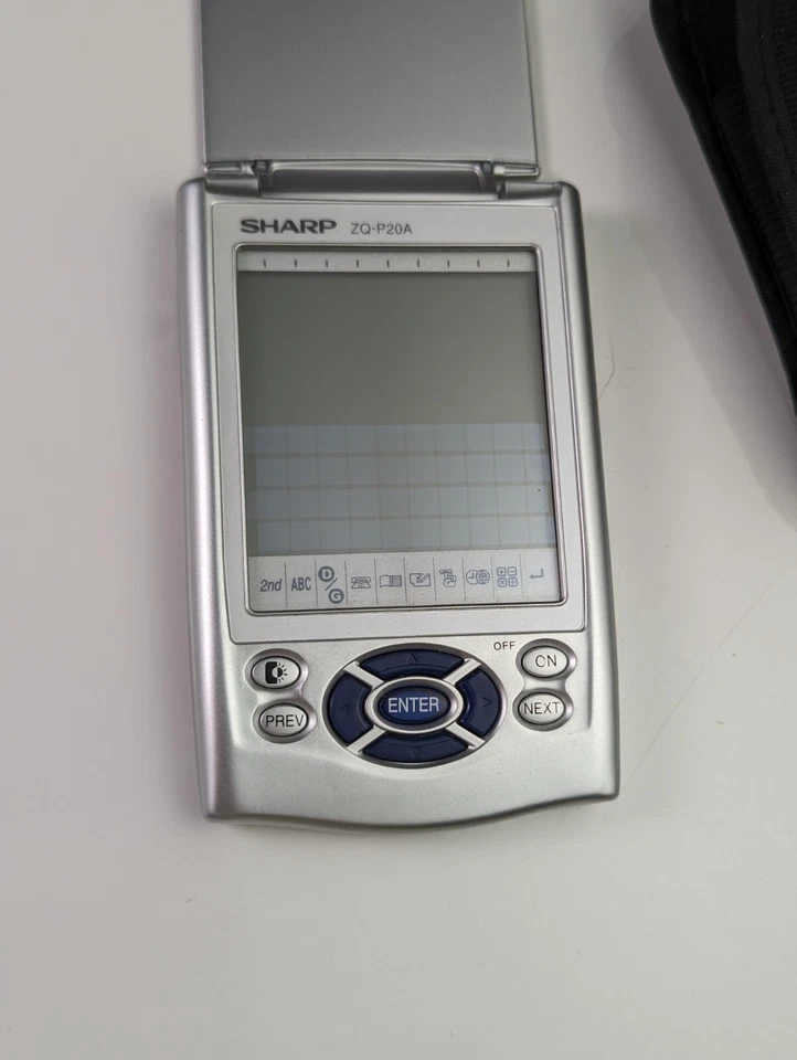 Sharp ZQ-P20A PDA Electronic Organizer with Original Stylus & Belt Case - Imagen 2 de 4