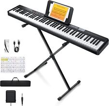Donner DEP-1 88 Key Digital Piano Keyboard With Stand Sustain Pedal Carry Case