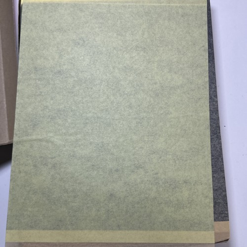 Vintage Carbon Paper 500 Sets 8.5"x 11" Huron Copysette Canary CA9B11 NOS - Picture 7 of 7