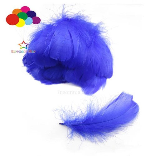 Diy 100 Pcs/Lot Colourful Goose feather 4-7cm 1-2 Inch Stage Props Dream Catcher - Picture 18 of 138