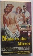 NUDE IN THE MIRROR GEORGE VIERECK 1959 BEACON #B228 1ST ED PBO
