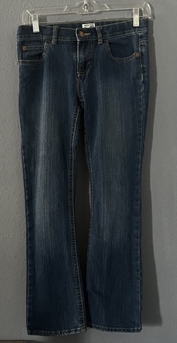 The Children’s Place Denim Jeans Bootcut Stretch Girls Size 12 Adjustable Waist