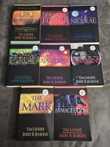 Left Behind Series Lot Of 8 Paperback Books Series # 1-6, 8 & 11 Tim LaHaye - Picture 1 of 11