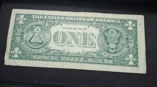 Banconota da 1 dollaro anno compleanno/anniversario 1993 numero di serie fantasia - Foto 3 di 3