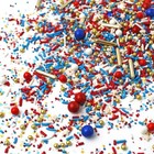 5X Sprinkle Pop Sprinkles Old Glory Mix Patriotic USA Red White Blue Jimmies