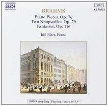 Piano Pieces/Rhaps (2)/Fant von J. Brahms | CD | Zustand sehr gut