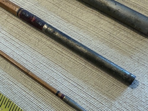 CAÑA DE PESCAR BAMBÚ VINTAGE para piezas o reparación - Imagen 8 de 14