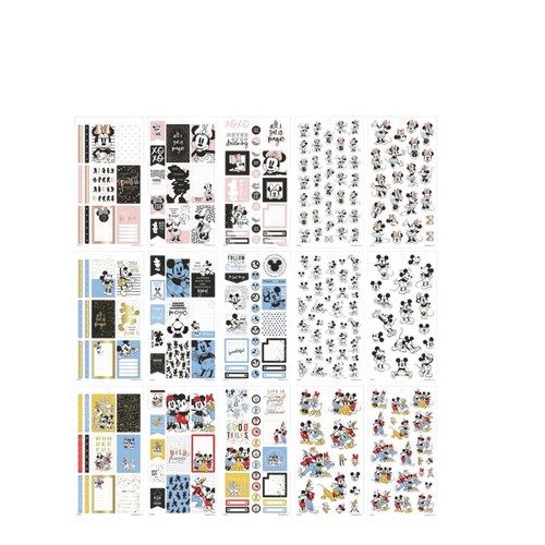 Happy Planner Disney Mickey & Friends Zauberpläne Vorteilspack Aufkleber - Bild 2 von 3