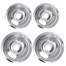 316048413 and 316048414 Stove Burner Drip Pans for Electric Stove Top - Perfe...