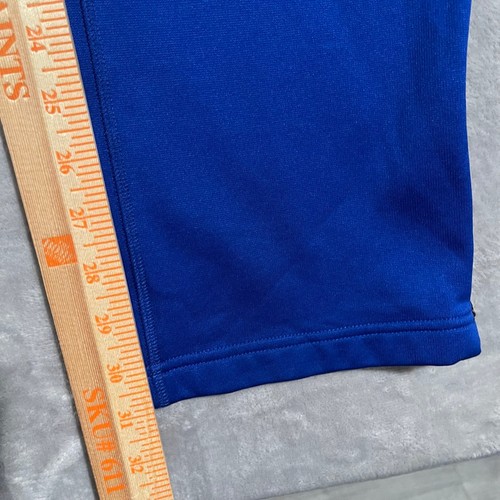 Nike Sweatpants Mens Medium Blue Track Lightweight Athletic Workout Wide Leg - Picture 7 of 8
