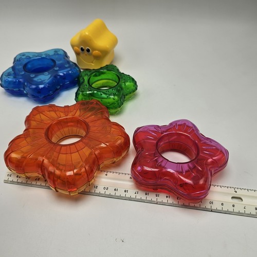 Little Superstar Star Stacker gelb Topper Fisher Price Ersatz 5 Stück - Bild 2 von 6