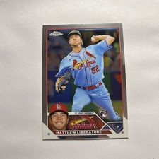 Matthew Liberatore 2023 Topps Chrome #157 RC St. Louis Cardinals