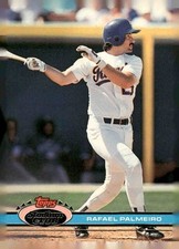 1991 Stadium Club #502a Rafael Palmeiro
