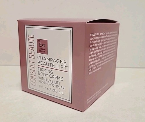 NEW Consult Beaute Champagne Beaute Lift Firming Body Creme - 8 OZ - Picture 2 of 3