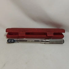 Snap on QD2FR75 -3/8" Dr. Click-Type Flex-Head Torque Wrench w/Storage Case