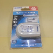 Brinks Ez Preset Timer 2hr Increment 8 AMP With Photocell Night Activated