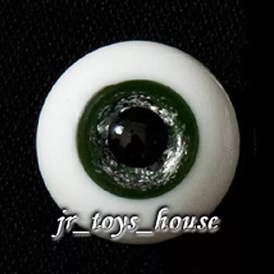 Extra High Grade & Quality Glass Eye 18mm Shiny Green HG SD 1/3 BJD