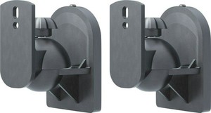 Boxenhalterung Goobay Basic schwarz