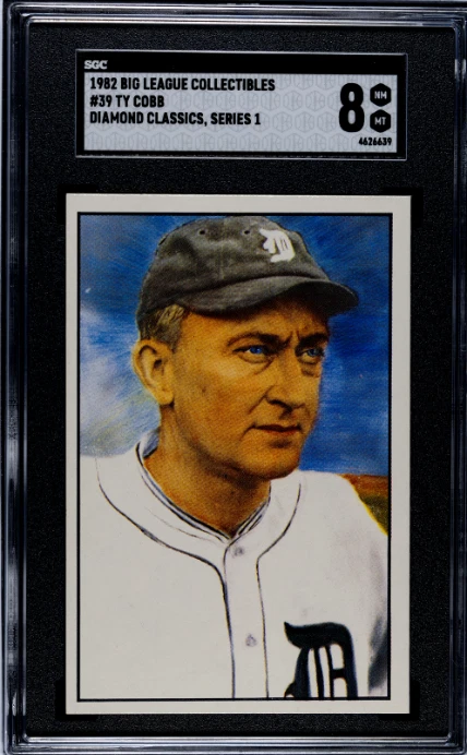 1982 Big League Collectibles Diamond Classics - Ty Cobb #39 for