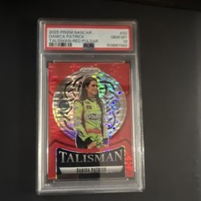 2025 Panini Prizm Talisman Danica Patrick Red Pulsar #23 /199 PSA 10 NASCAR