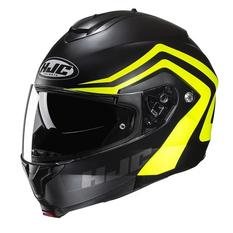 Casque Modulable HJC C91N NEPOS Yellow MC3HSF XL Moto, Fibres Verre - Photo 1/1