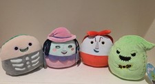Nightmare Before Christmas Squishmallows Lock Shock Barrel Oogie Boogie 7" NWT