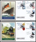 Pair of 2010 GB Business & Consumer Smilers Benham BLCS SP27 FDC London WC SHS
