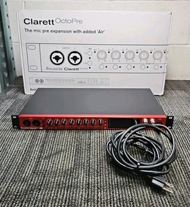 Focusrite Clarett 8Pre USBインターフェース★中古美品 Focusrite Clarett+ 8Pre USB-C Audio Recording Interface, 8