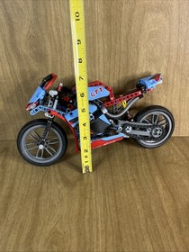 LEGO Technic Street Motorcycle 42036 LT1 Assembled Nearly Complete
