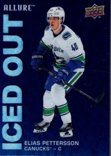2019-20 Upper Deck Allure Iced Out #IOEP Elias Pettersson - HKY