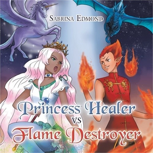 Princess Healer Vs Flame Destroyer (Paperback or Softback) - Foto 1 di 1