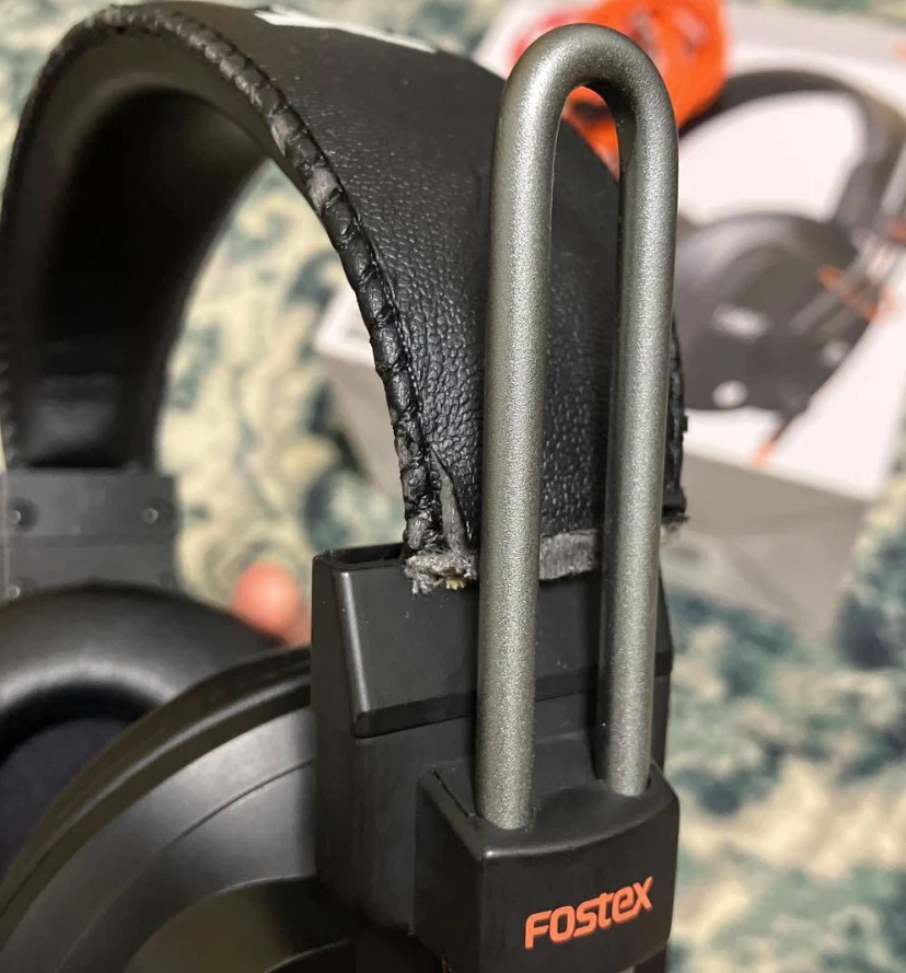 Fostex T50RP mk3 RP STEREO HEADPHONES SEMI-OPEN FLAT $ CLEAR 50Ω RP Dynamic Type - Image 4 of 4