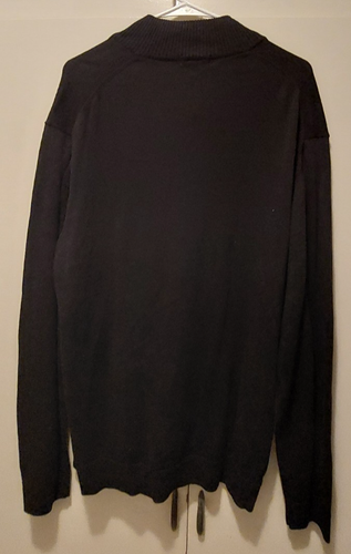 NUEVO Suéter Alfani Para Hombre Cuarto Cremallera Estampado Diamante Talla XL NUEVO 100% Algodón - Imagen 2 de 3