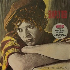 Simply Red - Picture Book - Used Vinyl Record - V16669z