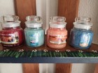 Yankee Candle Fresh Lot Of 4 Small Jar Candles New! S.Storm/Turq. Sky/Ocean Star