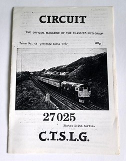 CIRCUIT Class 27 Loco Group latest news workings revals Scotland 1987