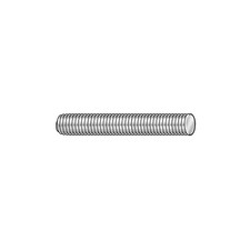 GRAINGER APPROVED 2351 FlTdRd,Znc,Stl,3/8"-24,Fn,12",1A,1PK 10P610