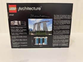 LEGO Architecture 21021 Marina Bay Sands 602pc Retired Sealed Set