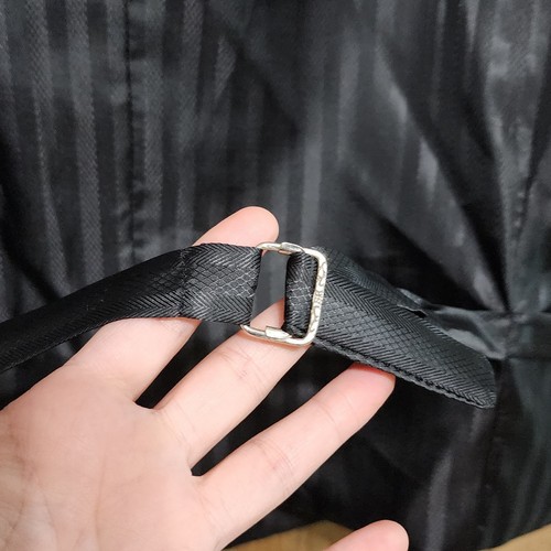 Vinci Black V Neck 6 Button Men's Vest Size 48R Formal Wedding Black Tie - Picture 4 of 6