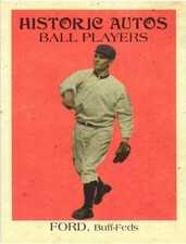 Russ Ford 2019 Federal League Historic Autos Ball Players Trading Card