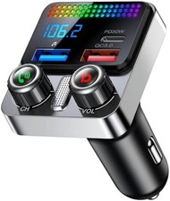 Cargador De Carro Para Celulares Con Blutu Bluetooth Musica Radio FM Llamadas