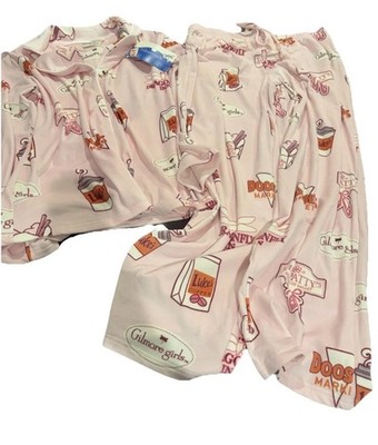 NWT Gilmore Girls X Primark Long Sleeve Pajama Set Size L NEW