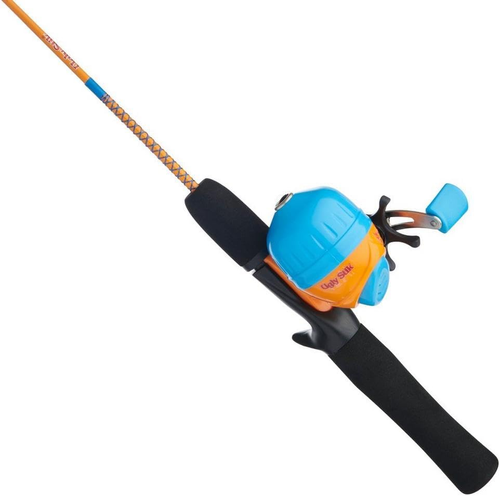 Mattel Hot Wheels 3 Spincast Combo Kids Fishing Comfortable EVA Handle for Small - Picture 3 of 6