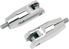 Accutronix [FPMT501-C] Rear Footpeg Mounts Chrome