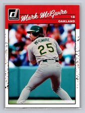 2023 Panini Donruss - Retro 1990 Mark McGwire #264 Oakland Athletics Baseball