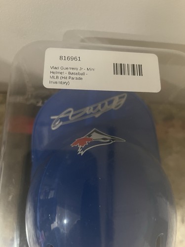 Vladimir Guerrero Jr. Signed Autographed Toronto Blue Jays Mini Helmet W / COA - Picture 6 of 7